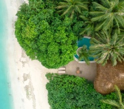 With Pool Crusoe с 2 комнатами в Soneva Fushi