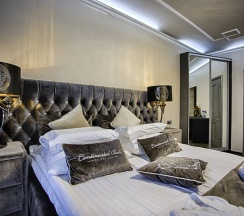 Двухместный номер 22 Deluxe с балконом и с видом на море 2 отдельные кровати в Exclusive Hotel&Apartments