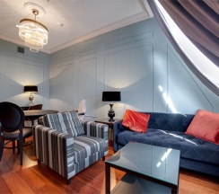 Люкс с видом на улицу или во внутренний двор в Dom Boutique Hotel