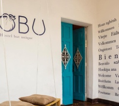 Кровать в общем номере в Hobu Hostel
