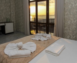 Номер Делюкс с балконом и с видом на море в Blacksea