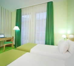 Двухместный номер Стандарт с видом на реку 2 отдельные кровати в Tulip Inn Rosa Khutor