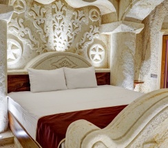 Двухместный люкс Royal двуспальная кровать в Cappadocia Sweet Cave