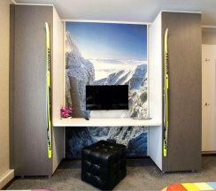 № 1 ЭКСТРИМ,  №12 ЛАЙНЕР. Стандартный двухместный номер с раздельными кроватями в Smile