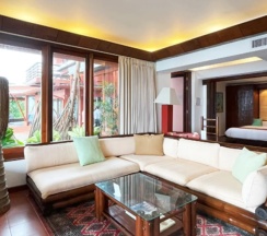 Двухместный люкс Bourgogne Ocean Wing двуспальная кровать в Mom Tri's Villa Royale