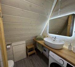 Дом A-frame в Над Рекой