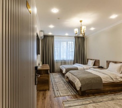 Двухместный номер Standard 2 отдельные кровати в Oscar Hotel Almaty