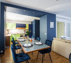 3-комнатные апартаменты стандарт в GMApartments (ДжиЭмАпартментс) на улице Малая Бронная 19А