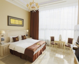 Первая категория с большой кроватью (Double Room) в Cascade