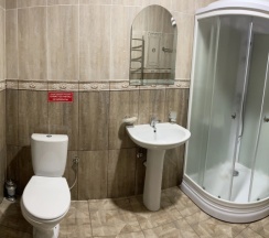 Апартаменты с 2 комнатами с балконом и с красивым видом из окна в Адамас