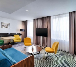 Двухместный люкс Grand двуспальная кровать в Mercure Warszawa Grand