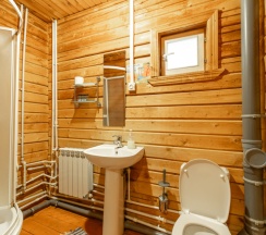 Трёхместный номер Стандарт в Финский домик в Ателика Улиткино