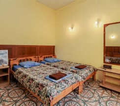 Стандартный 4х местный номер 1 этаж в Green oasis Vavilon