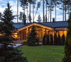 Рубленный дом из кело в Karelia club family