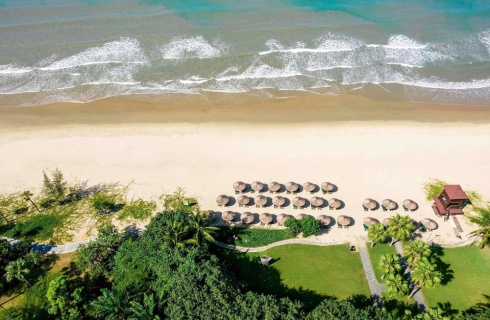 Китай, Тянья: Курортный отель Pullman Oceanview Sanya Bay Resort & Spa