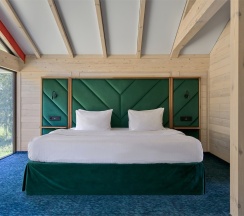 Шале с двуспальной кроватью 1-я линия в Маральник Altai Palace