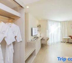 Двухместный номер Deluxe с видом на город 2 отдельные кровати в Pattaya Sea View Hotel