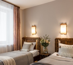 Стандартный номер с 1 или 2 кроватями в Номера в Стрельне