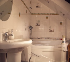 Люкс с кроватью размера «king-size» и балконом в Villa a la Russe