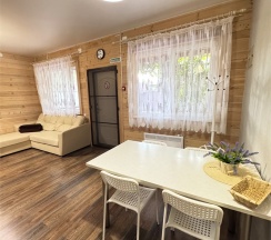 ДВУХУРОВНЕВЫЕ АПАРТАМЕНТЫ COMFORT c террасой в Альпина хутор