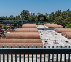 Четырёхместный номер корпус 1 Superior с видом на парк в Howard Johnson by Wyndham Anaheim Hotel and Water Playground
