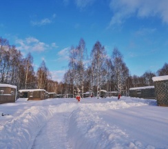 Домик с видом на лес в Ханская Усадьба by Yamle