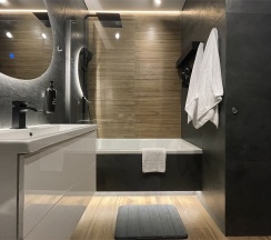 Евро-двухкомнатная квартира с красивым видом в ЖК "LEGENDA ГЕРОЕВ" в Rauktis apartments