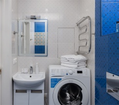 Blue - 2х местные апартаменты-студия у Ботанического сада (4 этаж) в Smart Lofts Moscow