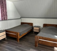 Двухместный номер Comfort 2 отдельные кровати в Ушба