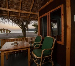 Бунгало рядом с пляжем в Goa Cottages Agonda