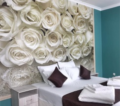 Большой двухместный номер с 1 кроватью или 2 отдельными кроватями в Кварталъ