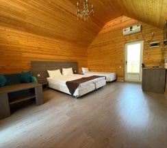 Трёхместный номер Comfort с балконом и с красивым видом из окна в Golden House Hotel