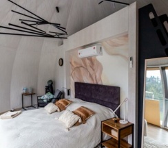 Купол с Фонтаном в Воздух