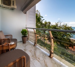 Номер “Caramel Apart” Апартаменты с видом на море в Morskoy resort