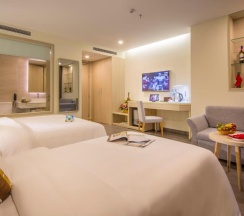 Двухместный номер Superior с красивым видом из окна двуспальная кровать в Stella Maris Nha Trang Hotel