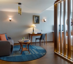 Люкс с двуспальной кроватью и видом на город в Renartiss Isaakiy St. Petersburg hotel