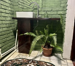 Кровать в 1-местном общем мужском номере в Greenwall