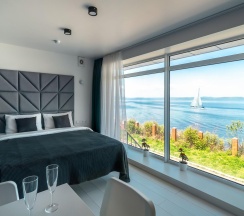 Комната стандарт комфорт (Вид на море) Panorama 360 by Vvo в Sea view apartments