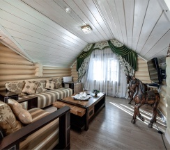 Двухкомнатный ЛЮКС ДОМ №2 в Лесная заимка