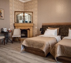 Двухместный номер Standard с видом на город 2 отдельные кровати в Royal Palace Hotel Baku