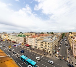 Студия с террасой в Mix hotels Nevsky 67