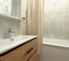 Стандарт с двумя спальнями и камином в Апартаменты IZBA