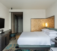 Номер стандарт с 1 двуспальной кроватью и диваном в Hyatt Place Ekaterinburg