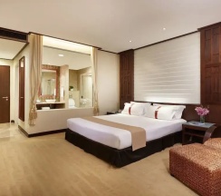 Двухместный люкс c 1 комнатой (двуспальная кровать) в The Davis Bangkok Hotel