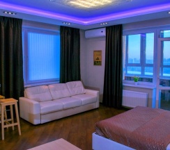«Sky Apartment ЖК Манхэттен 16 этаж», Студия, Яковлева, 5, ID 74-057 в "ИннХоум Апартаменты"