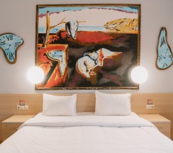 2-х местный в блоке вид на горы в Ays Design Hotel