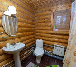 Двухместный номер в коттедже Стандарт 2 отдельные кровати в Вкс