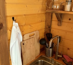 2-местный коттедж с купелью в Крепкие кровати