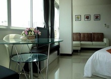 Двухместные апартаменты Studio Suite двуспальная кровать в Grand Residence Jomtien