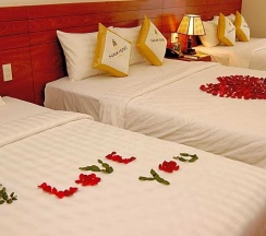 Одноместный номер Deluxe односпальная кровать в Nam Hung Hotel